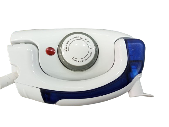 Foldable 3 gears variable temperature control portable manual travel mini iron steam handle rotary 90 degree 700w