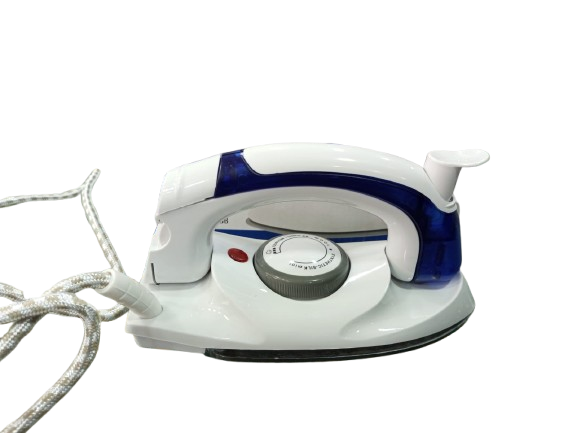 Foldable 3 gears variable temperature control portable manual travel mini iron steam handle rotary 90 degree 700w