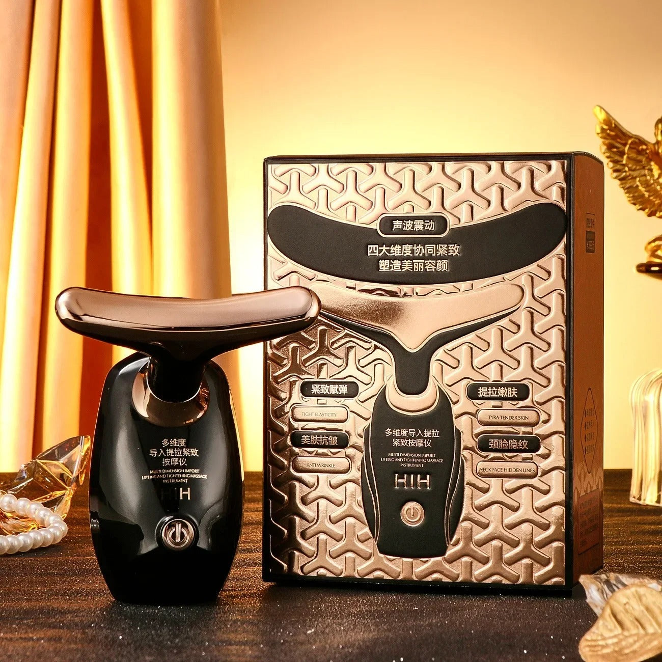 Face Machine Neck Lifting Beauty Device Anti Wrinkle Facial Massager Skin Rejuvenation Thin Double Chin Vibrator Dropshipping